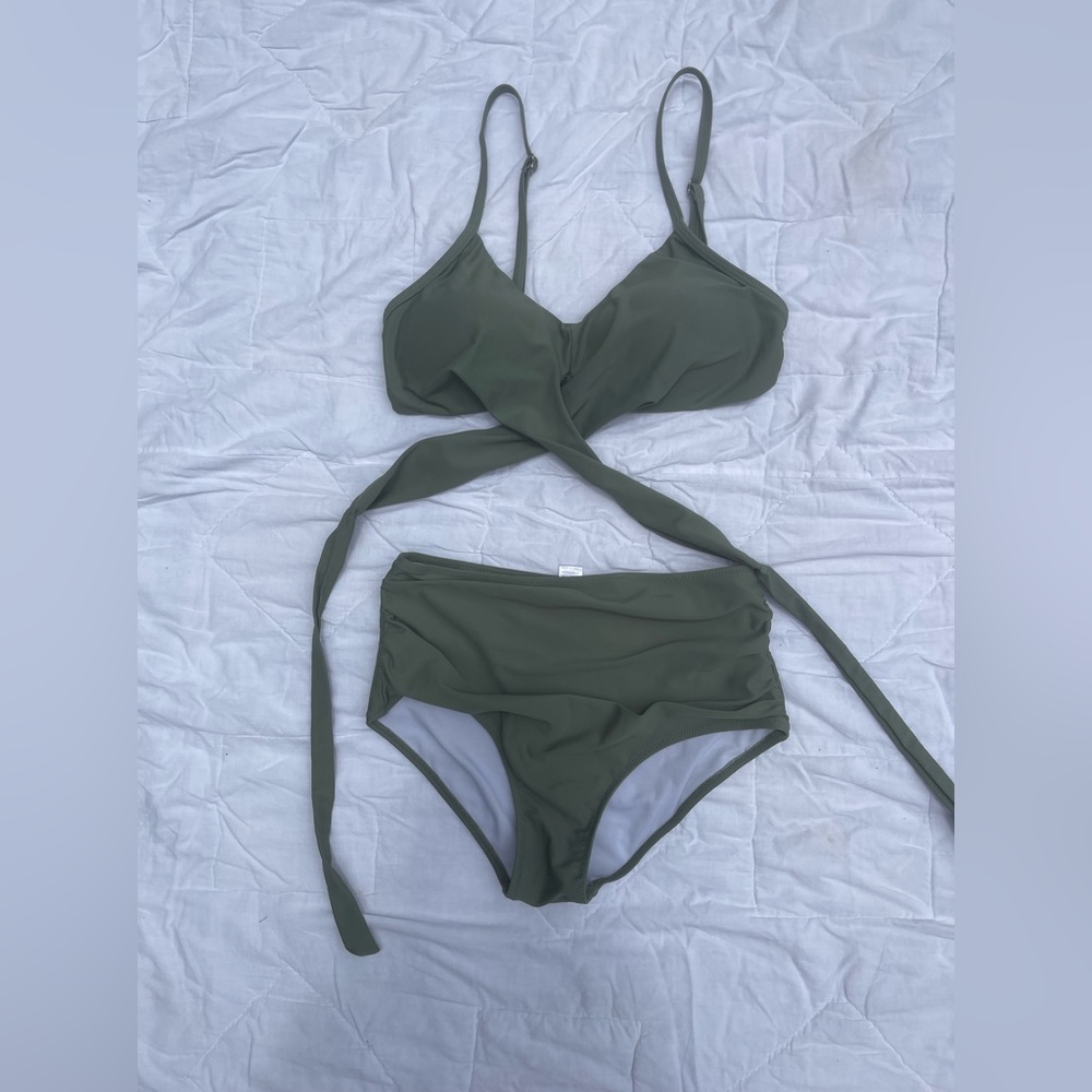 women’s 2 piece high waisted bikini